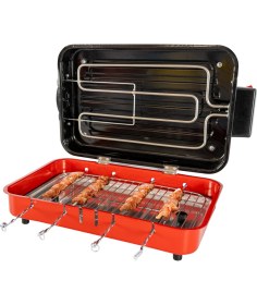 Resim Uğur Katmer Elektrikli Izgara (Krom Rezistans) 