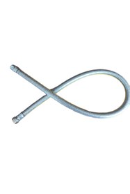 Resim GASSA 50 Cm Doğalgaz Ocak Fırın Hortum Fleksi Gaz Bağlantı Hortumu Borusu 1/2-1/2 50 Cm Ocak Gaz Flex 