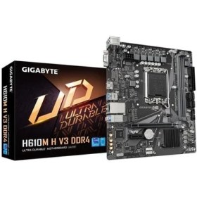 Resim Gıgabyte H610M H V3 100 MHz DDR4 HDMI Pcıe 4.0 1700P Matx Anakart 