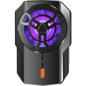 Resim Store Telefonu Soğutucu, Rgb Telefon Soğutma Fanı Taşınabilir Hafif Cep Telefonu Soğutma Fanı, Şarjlı 