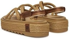 Resim Bohonomad Nomadic 2025 Yeni Sezon Bodrum Chunky Platform Halat Sandalet, Bej, 40 