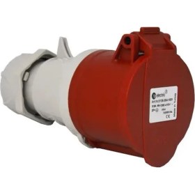 Resim Tp Electric Cee Norm Trifaze Fiş ve Priz Serisi (IP44) (3p+E / 6h) 