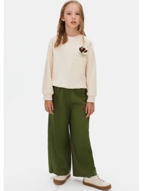 Resim Xo Kids Kız Çocuk Sweatşirt 8-14 Yaş 39322 Krem 