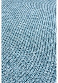 Resim Cesta El Yapımı Örgü Turkuaz Kilim 50x80 4006 Turkuaz 