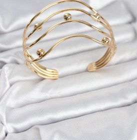 Resim BURCU MODA Pirinç Gold Renk Kadın Bileklik 