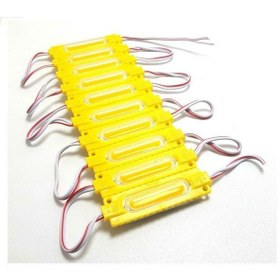 Resim Ledwell Cob Ledli Mercekli Modül Led Sarı - 5Adet 