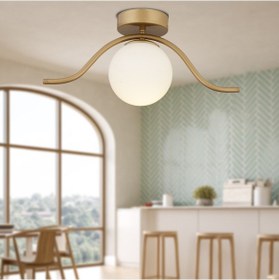 Resim Zeyna Eskitme Tekli Modern Plafonyer Genç Odası Mutfak Yatak Odası Avize 