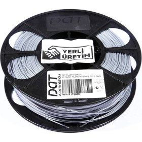 Resim PLA 3D Filament - Gri 1.75MM DATYFGR175-Y 