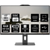 Resim Msı Pro AP272P Intel Core I5 14400 40GB 2tb SSD 27" Fhd Windows 11 