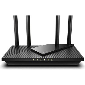 Resim AX55, AX3000 Mbps Dual Band Wi-Fi 6 Router, Fiber Destekli, 4× Gigabit Lan Ports, Wpa3, 1× USB 3.0 Port, Oyun Için Ideal Xbox/ps4/8k Steam 