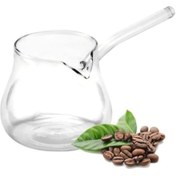 Resim Klt Boğumlu Cam Cezve - 300 ml 