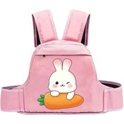 Resim Pembe Hayvan Figürlü Çocuk Süreç Düşme Önleyici Emniyet Sistemi 