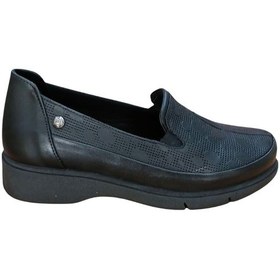 Resim Mammamia D25ya-3630-b Kadın Hakiki Deri Casual Ayakkabı Siyah Siyah 