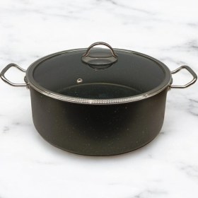 Resim Tuna House Granit Derin Tencere 26 Cm Siyah 