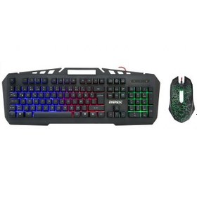 Resim EVEREST KMX-99 Gaming USB Kablolu, Işıklı Klavye Mouse Set 
