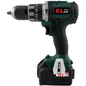 Resim Klpro Set-2 5.0AH Şarjlı Pnömatik Kırıcı Matkap + 2.0AH Şarjlı Darbeli Vidalama / Matkap Kömürsüz 