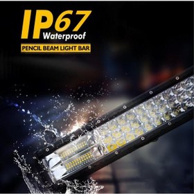 Resim 288W 96 Combo Led Delici&Yayıcı Off Road Lambası Projektör 51Cm 