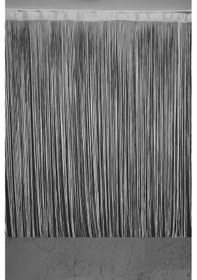 Resim Düz İp Perde 180 Cm En 280 Cm Boy Kırık Beyaz Renk Hazır İp Perde Kırık Beyaz 