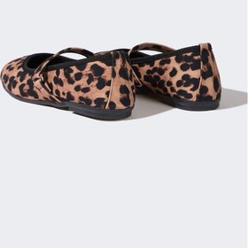 Resim DeFacto Kız Çocuk Leopar Desenli Slip On Düz Taban Babet E7807A825SMKR1 Çok Renkli 