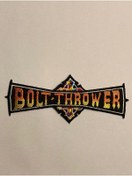 Resim StüdyoÜmitTişört Bolt Thrower Patch(renkli)-peç,arma Ve Kot Yaması (13x5cm) 