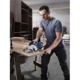 Resim Bosch Gks 18V-51 Professional 2 x 4.0AH Akülü Daire Testere - 06019M3122 