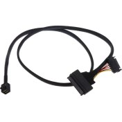 Resim Lovıver 1m Bakır Çekirdek U.2 (Sff-8639) - Hd Mini-Sas (Sff-8643) Kablosu 2,5 "Ssd (Yurt Dışından) 