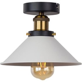 Resim Riolight Beyaz Metal Plofonyer Tavan Çap:23 Cm 