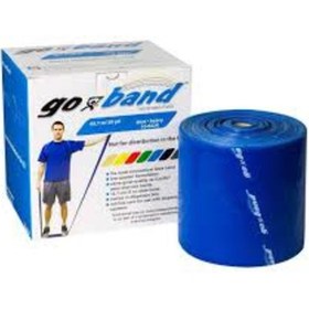 Resim Cando Go-band Direnç Egzersiz Bandı Mavi Heavy 45.7 Mt -10-6424 Mavi 