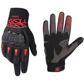 Resim Scoyco Mc103 Yazlık Eldiven Kırmızı 