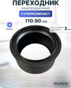 Resim Burke Kanalizasyon Geçişi 110x90 Süperkompakt, 11090b 185632216 