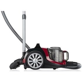 Resim Arnica Tesla Siklon 750W Toz Torbasız Elektrikli Süpürge (Kırmızı) 