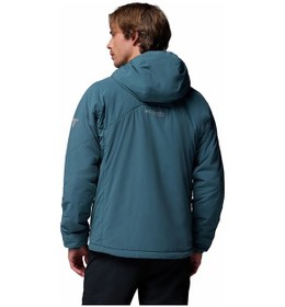 Resim Columbia Silver Leaf Lite Hooded Jacket Erkek Outdoor Softshell Mont Wo0604-429 Mavi 