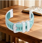 Resim Gaojunshop01 Jelly Blue 22mm Hızlı Çıkarılabilir Garmin Huawei Kol Bandı 