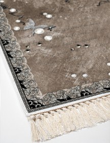 Resim Alanur Home Eko Trend Djt Yıkanabilir Kaymaz Taban 3 Lü Yatak Odası Takımı Mu118 Modern Kahve 