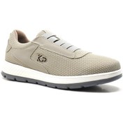 Resim King Paolo D1092 Flex Walk - Bej - Erkek Ayakkabı,tekstil Spor Ayakkabı-bej Bej 
