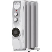 Resim Luxell LUX11-FP-WG 11 Dilim 2700 Watt Turbo Fanlı Yağlı Radyatör 