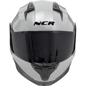Resim NCR Icon Çene Açılır Kask Açık Nardo Renkli Siyah Vizörlü Hafif ABS 