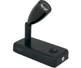 Resim Shuivan Shuıvan LED Okuma Lambası Günışığı 12V 3W Kısa - Siyah 