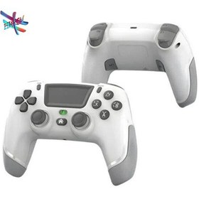 Resim Kablosuz Oyun Konsolu Gamepad Bluetooth Joystick Android Tv Switch İos Ps4 Ps3 Pc Uyumlu Titreşimli 