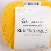 Resim La Mia XL Mercerized Koyu Sarı El Örgü İpi - 181 - 33771 