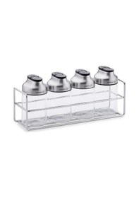 Resim Korkmaz Astra 4lü Baharat Seti 120 Ml A5629-7 Şeffaf 