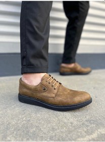 Resim Jy0610 Clasico Bağcıklı Cilt Erkek Günlük Klasik Ayakkabı Cst - Camel Camel 