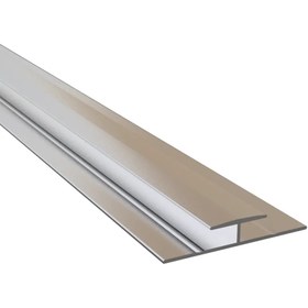 Resim PVC Duvar Panel H Birleşim Profili - SİYAH 