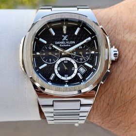 Resim Daniel Klein Kadranı Siyah Kordonu Metalik Renk 2 Yıl Garantili Göstergeleri Aktif Erkek Kol Saati 