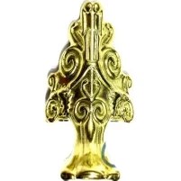 Resim MCM Group Lükens Sandık Ayağı, Kutu Ayak 4 cm - Sarı, 50 Adet - Lisinya 