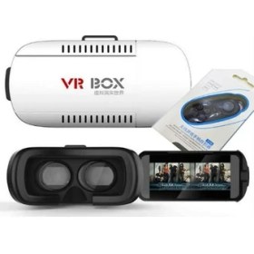 Resim Vrbox VR Box 3D Sanal Gerçeklik Gözlüğü ve Kumandası, Tüm Akıllı Telefonlarla Uyumlu Ergonomik Tasarım 