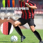 Resim 1 adet/2 adet Yumuşak ve Nefes Alabilen Bal Petekli Sıkıştırma Çorapları - Siyah, Kırmızı, Mavi, Yeşil, Turuncu, Mor - Futbol, Beyzbol, Boks, Taekwondo, Dağ Bisikleti için İdeal - Açık Hava Sporları Desteği, Spor Desteği Ekipmanı | Sıkıştırma Uyumlu | Esnek Malzeme 