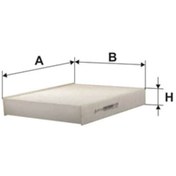 Resim Citroen C3 Ii 1.4 Lpg 2009-2016 Filtron Polen Filtresi 