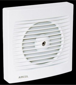 Resim Aircol 150lik Panjurlu Tuvalet, Wc ve Banyo Fanı / Aspiratörü 300 m³/h - 150 MP 