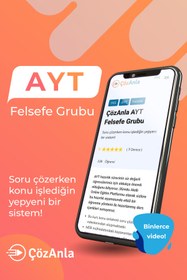 Resim ÇözAnla AYT Felsefe Grubu 